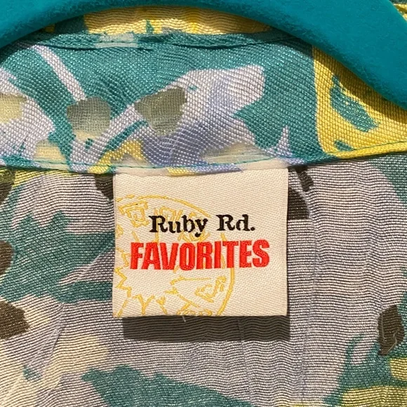 Ruby Rd. Multicolor Patterned Jacket - Picture 2 of 6